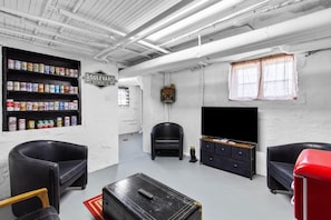 Casa Signature, 1 cama de matrimonio grande, no fumadores, cocina | Sala de estar | Una televisión