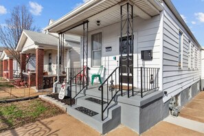 Voorkant van accommodatie