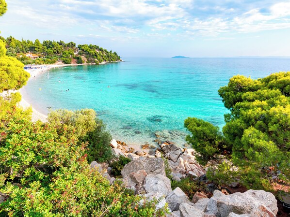 Apartment, 2 Bedrooms, Terrace, City View | Beach