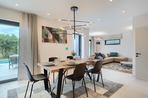 Dining - Villa Cascada with private sauna and pool (Muntic)