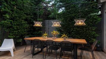 Restauration en plein air