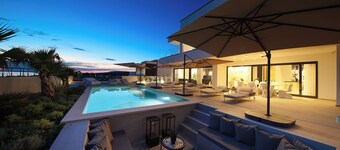Luxury villa 360 - private heated pool