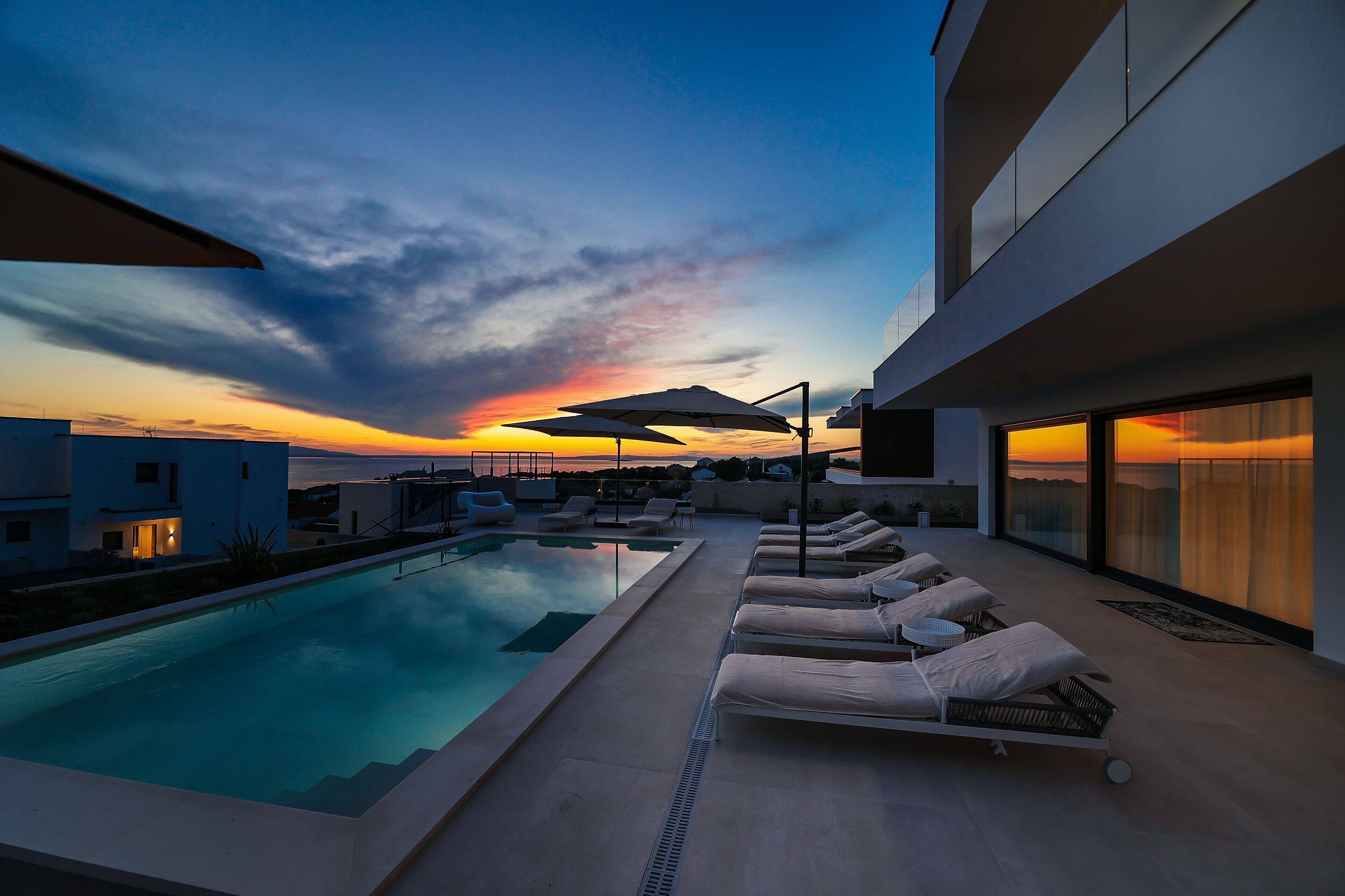 ด้านหน้าที่พัก