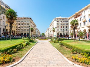 Apartment, 1 Bedroom, Terrace | Exterior - Sanders Tower Centre - Homey 1-bdr Apt w/ Terrace (Thessaloniki)