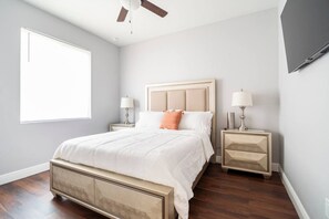 4 habitaciones, escritorio, tabla de planchar con plancha y wifi gratis 