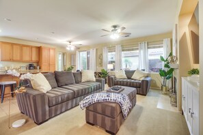 House (4 Bedrooms) | Front of property - 1 Mi to Empire Polo Club: Spacious Indio Home! (Indio)