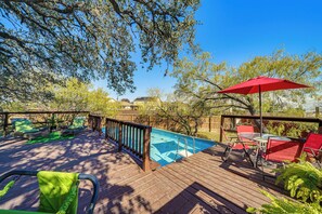 House (4 Bedrooms) | Front of property - Pool, Deck & Huge Yard! Spacious San Antonio Home (San Antonio)