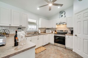 House (4 Bedrooms) | Interior - Heated Pool & Patio: Canal-front Cape Coral Home! (Cape Coral)