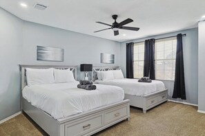 4 habitaciones, wifi y ropa de cama 