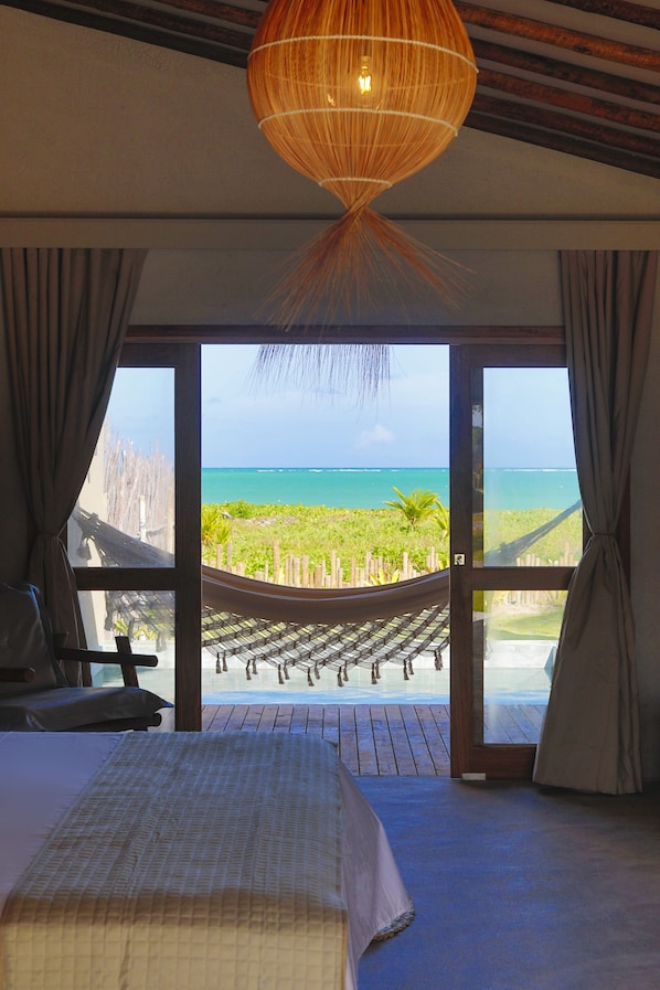 Premium Bungalow, 1 Bedroom, Private Pool, Ocean View | 1 bedroom, premium bedding, pillowtop beds, free minibar - Monan Boutique Hotel  (Porto de Pedras)