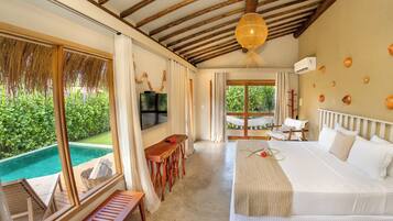 1 bedroom, premium bedding, pillowtop beds, free minibar