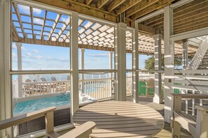 Property grounds - Premier Soundfront Dog Friendly Oasis w/ Pool, Hot Tub, Elevator, and Much More! (Avon)