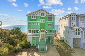 Exterior - Premier Soundfront Dog Friendly Oasis w/ Pool, Hot Tub, Elevator, and Much More! (Avon)