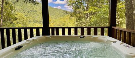 Bain à remous extérieur