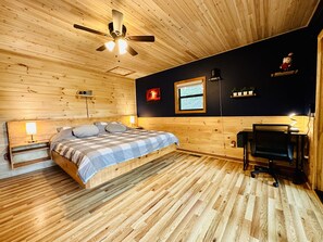 2 chambres, bureau, Wi-Fi gratuit, draps fournis