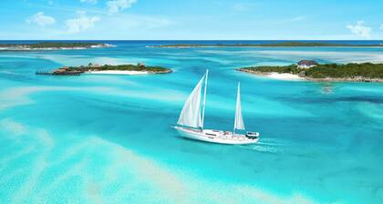 Ocean-View Beachfront Home! 3 Palms Abaco, Bahama Palm Shores