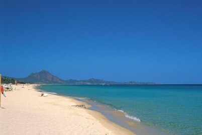 Villa on Costa Rei near Sandy Beach