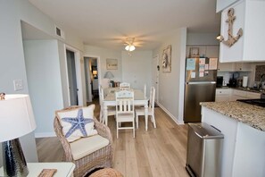 Interior - Pebble Beach A-107, Oceanfront Condo in Emerald Isle, NC! (Emerald Isle)