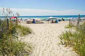 Beach - Pebble Beach A-204, Oceanfront Condo in Emerald Isle, NC! (Emerald Isle)