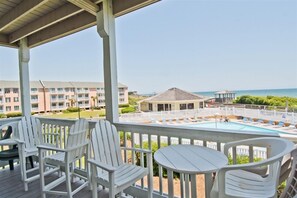 Property grounds - Pebble Beach A-205, Oceanfront Condo in Emerald Isle, NC! (Emerald Isle)