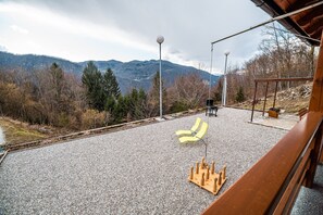 Property grounds - Valley view Holiday Home Mrak with sauna (Slap ob Idrijci)