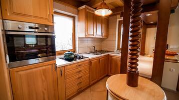 Refrigerador, horno, placa de cocina, tostadora