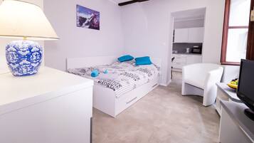 1 soveværelse, internetforbindelse, sengetøj