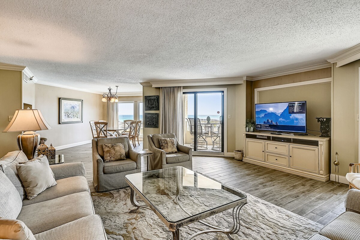 Photo 6 of Inlet Reef 109 is a gulf front 3 BR sleeps 8