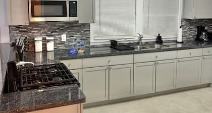 Relax with your family in this newly renovated home away from home.