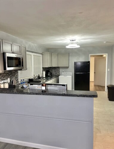 Relax with your family in this newly renovated home away from home. 