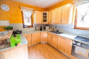 Fridge, microwave, oven, stovetop - Holiday Home Blue Sky (Krska Vas)