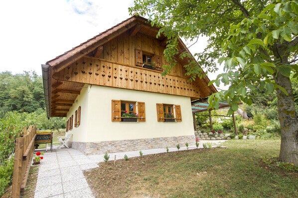 Exterior - Country House Srček with Two Bedrooms and Vineyard View (Bizeljsko)