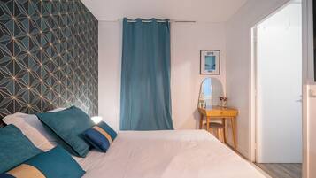 3 Schlafzimmer, BĂŒgeleisen/BĂŒgelbrett, kostenloses WLAN, BettwĂ€sche