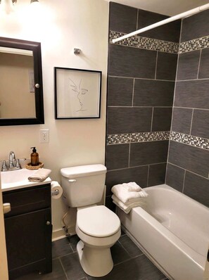 Shower, hair dryer