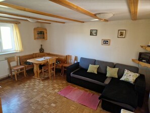 TV, fireplace, DVD player, stereo