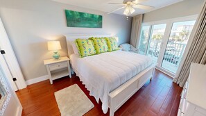 2 bedrooms, iron/ironing board, free WiFi, bed sheets - Seacrest 308 is a 2 BR Gulf front on Okaloosa Island (Fort Walton Beach)