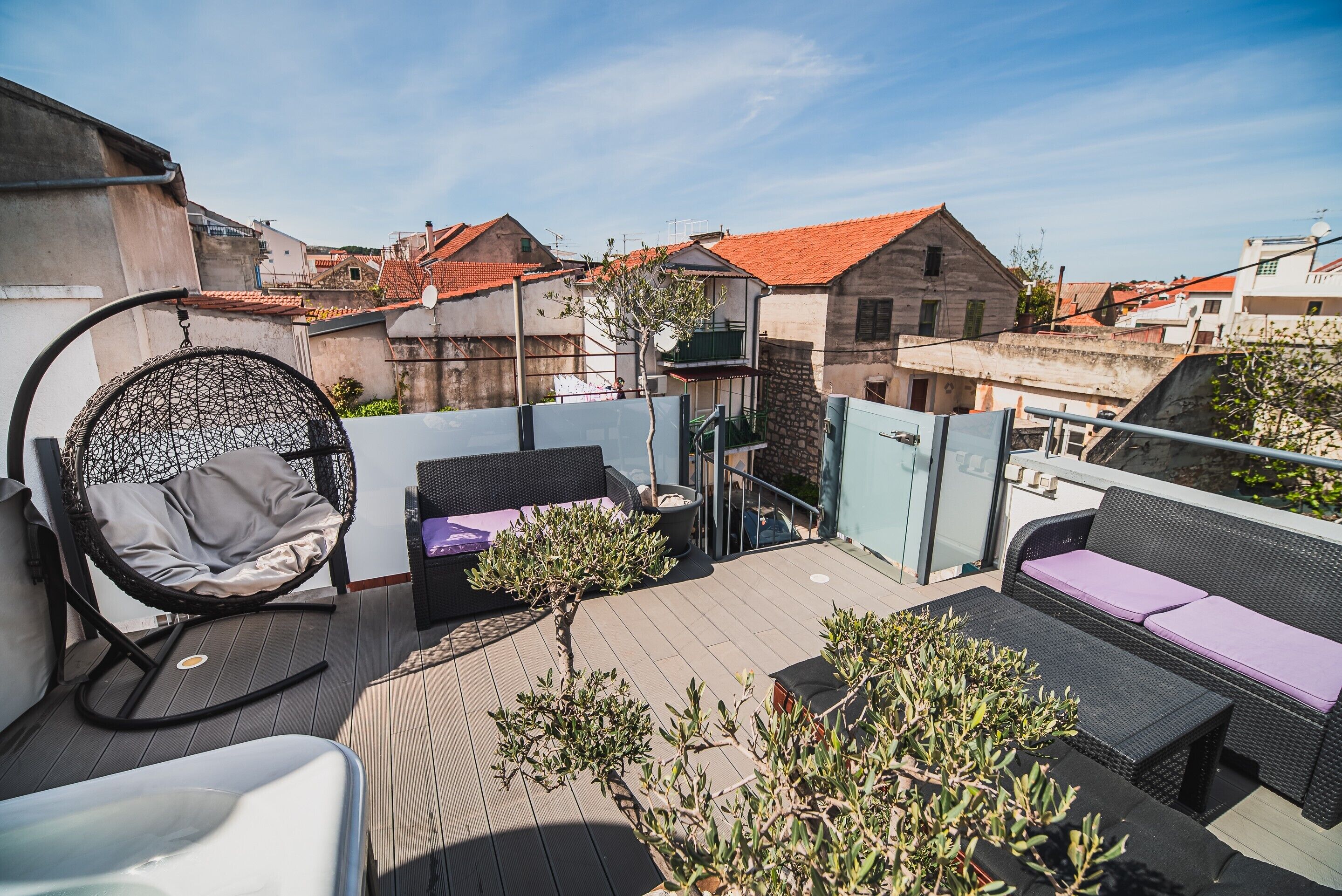 Overnattingsstedets uteområder