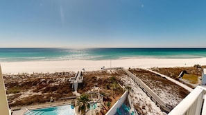 Na praia 