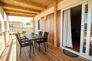 Outdoor dining - 26- Three-Bedroom Apartment with Thermal Riviera Tickets (Catez ob Savi)