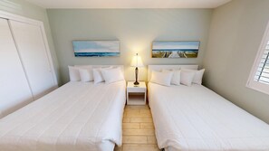 2 bedrooms, iron/ironing board, free WiFi, bed sheets - Venus 201 - 2nd Floor 2 BR Sleeps with Gulf Access on Okaloosa Island (Fort Walton Beach)