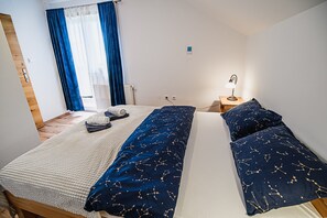 2 quartos, roupa de cama