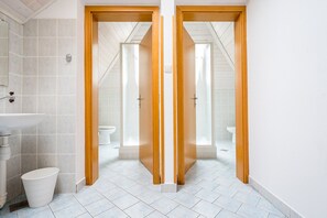 Shower, hair dryer, bidet