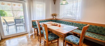 Split three bedroom apartment with terrace