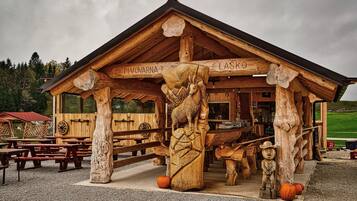 Udendørs spisemuligheder