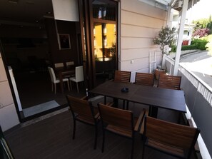 Outdoor dining - Two Bedroom Apartment (Izola)