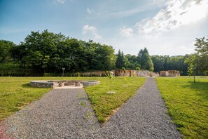 Overnattingsstedets uteområder