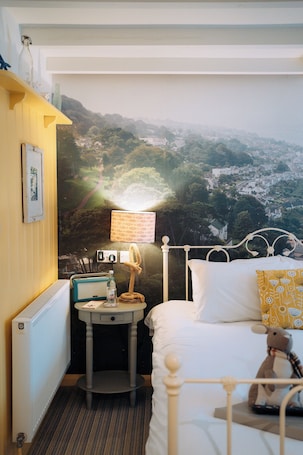 1 habitación y ropa de cama hipoalergénica