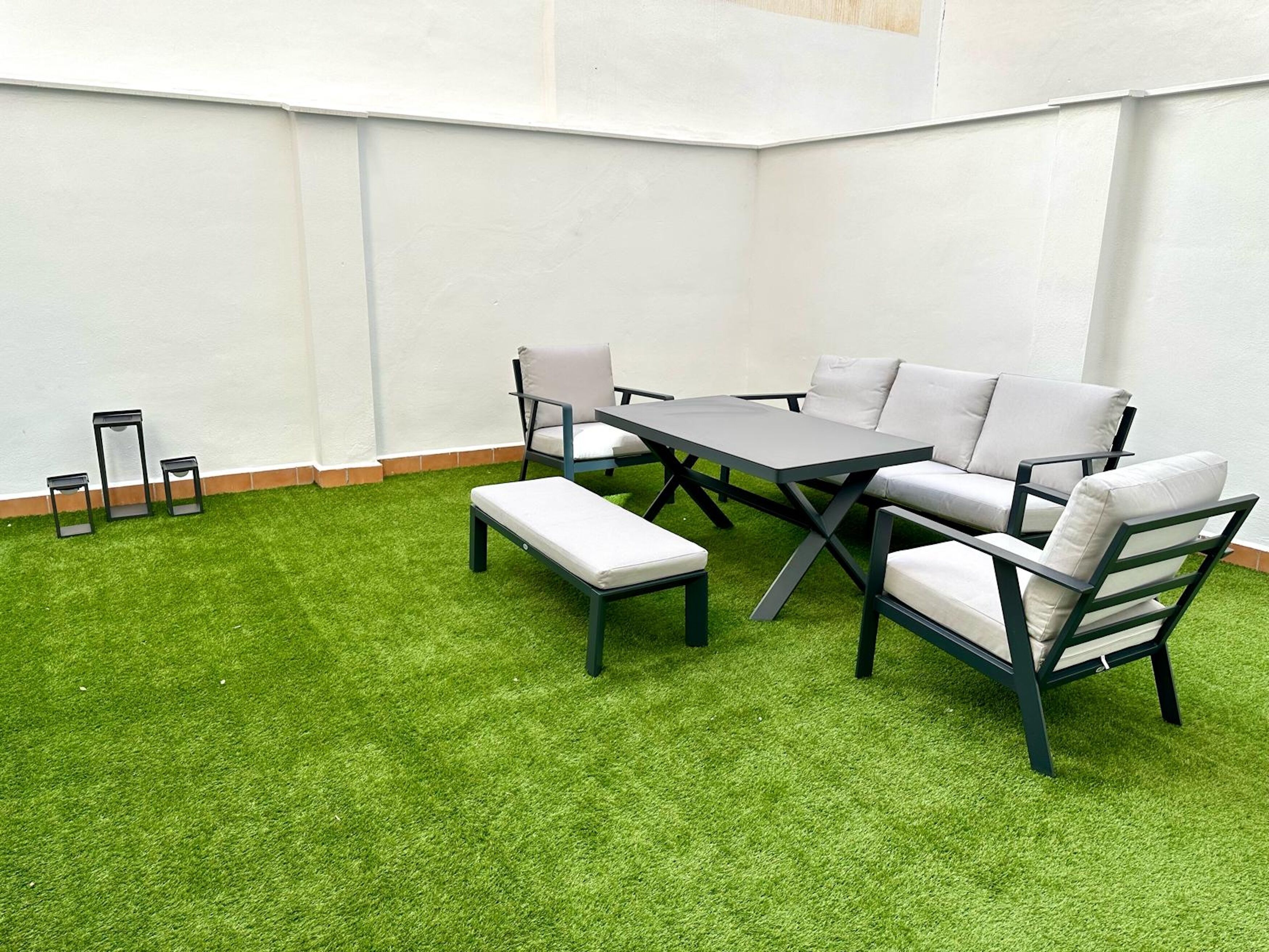 Lejlighed - terrasse (Interior) | Terrasse/gårdhave