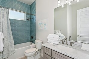 Shower, towels