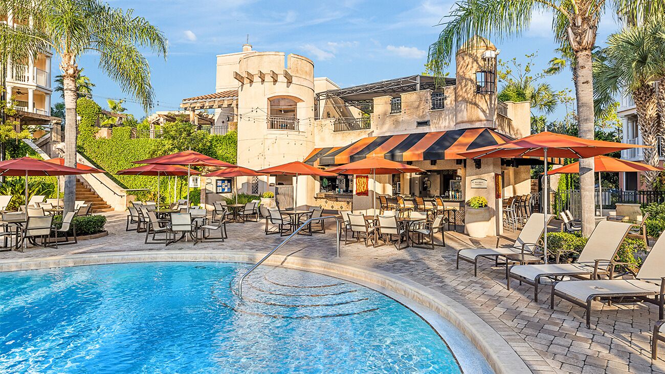 Utendørsbasseng og et oppvarmet basseng